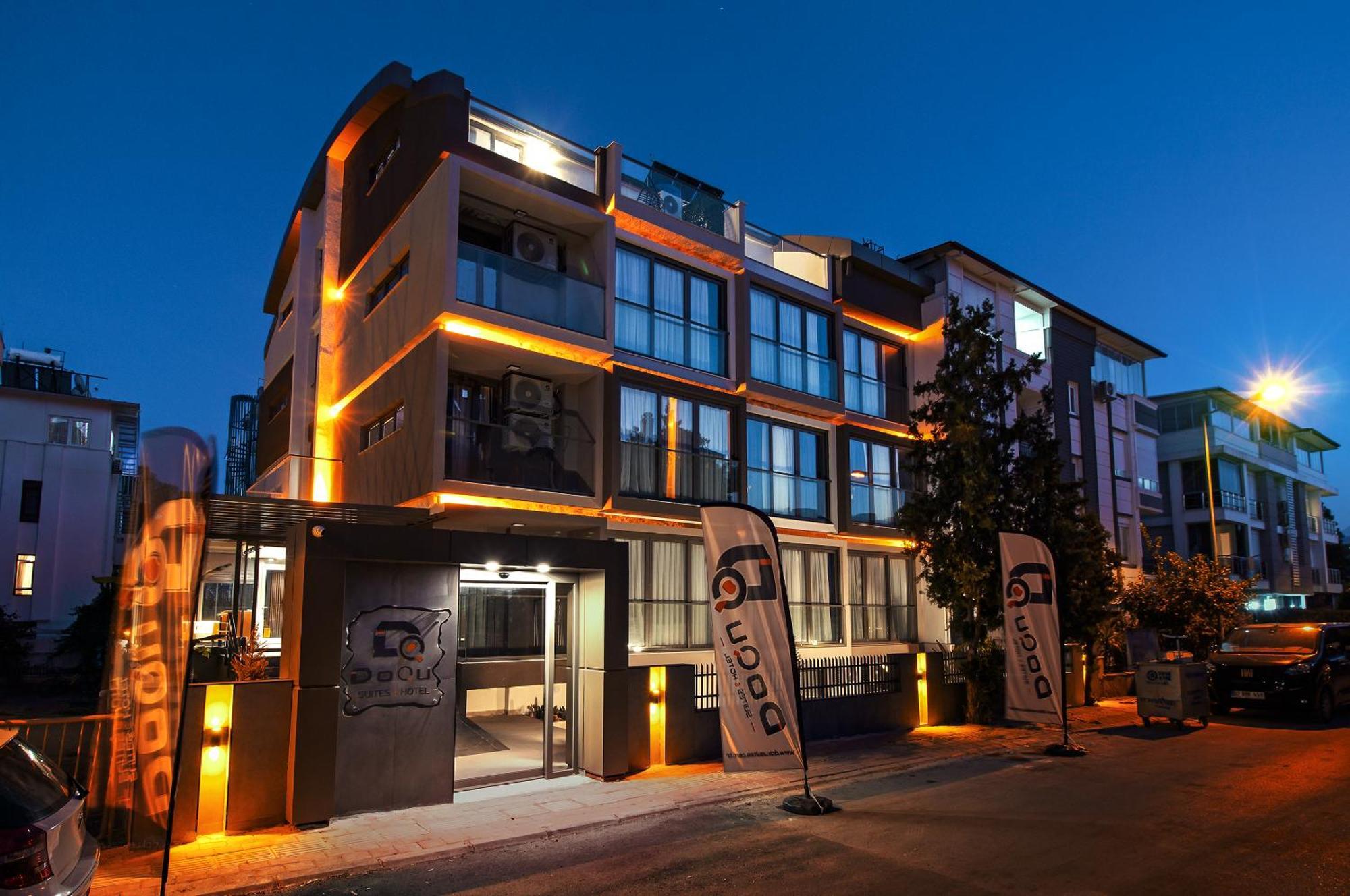 Doqu Suites Hotel Antalya Bagian luar foto